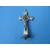 Krzyż Świętego Benedykta stojący metalowy 13 cm